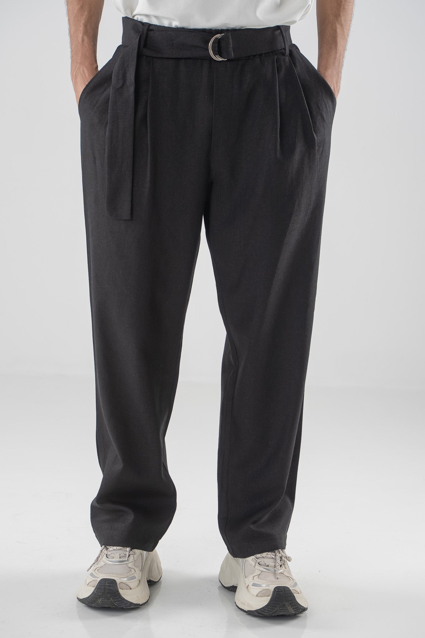 FERE STUDIOS PANTS LINEN CHINO TROUSERS