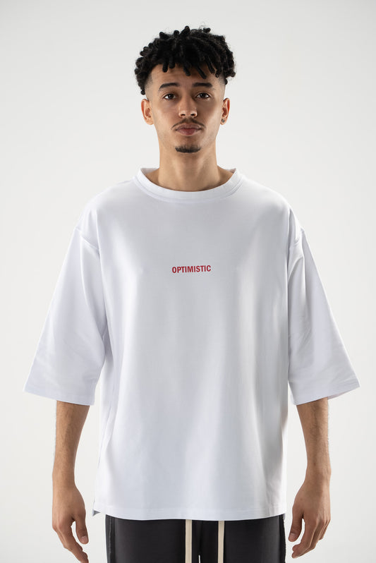 FERE STUDIOS T-SHIRT OVERSIZED "OPTIMISTIC"