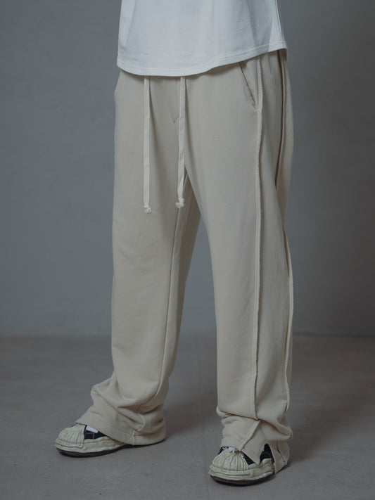 FERE STUDIOS PANTS BAGGY LOOSE FIT IN BEIGE