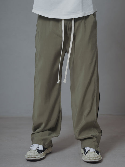 FERE STUDIOS PANTS BAGGY LOOSE FIT IN GREEN