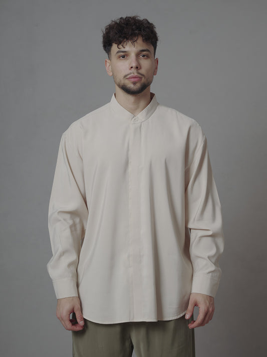 FS OVERSIZED FIT BEIGE SHIRT