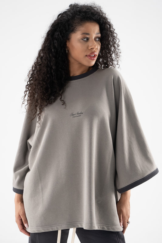 FERE STUDIOS T-SHIRT EXTRA OVERZISED 'TAKE CARE OF YOURSELF"