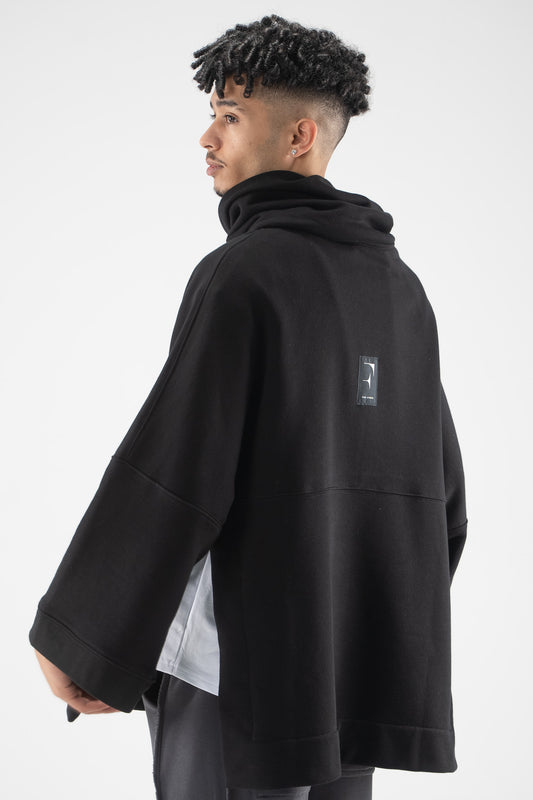 FERE STUDIOS HOODIE OVERSIZED ROLL NECK