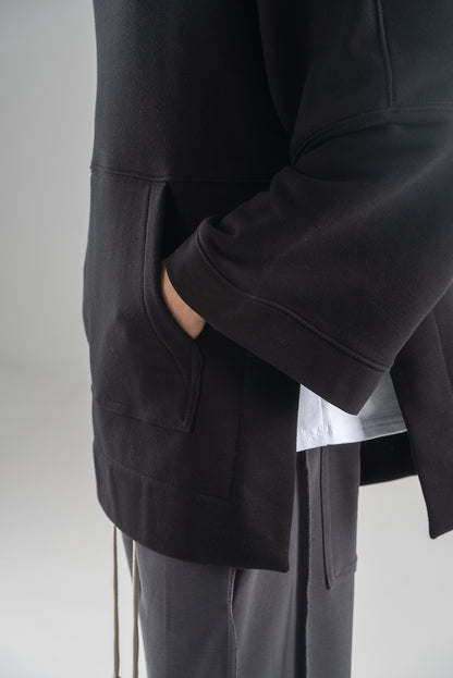FERE STUDIOS HOODIE OVERSIZED ROLL NECK