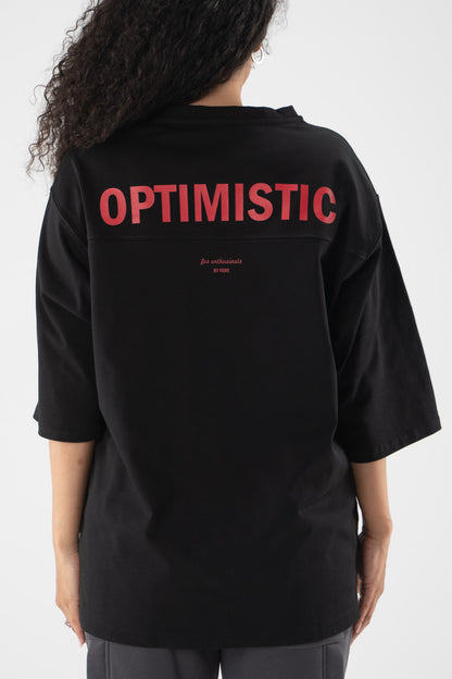 FERE STUDIOS T-SHIRT "OPTIMISTIC"