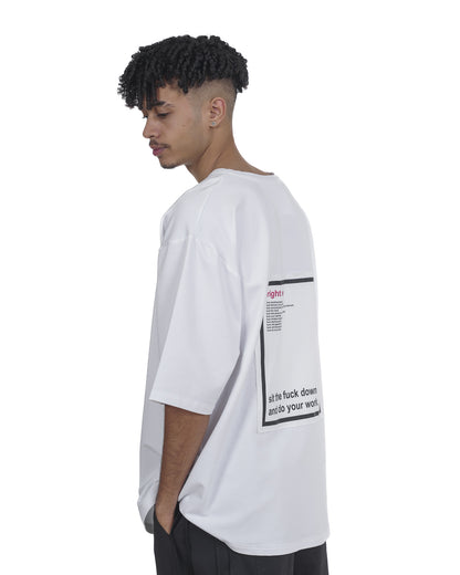 OVERTHINKING CLASIC OVERSIZED T-SHIRT