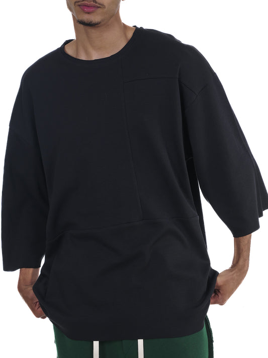 FERE STUDIOS ORGANIC COTTON OVERSIZED T-SHIRT IN BLACK