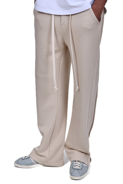 FERE STUDIOS PANTS BAGGY LOOSE FIT IN BEIGE