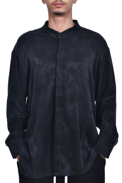FERE STUDIOS OVERSHIRT WITH FLORAL EMBROIDERED