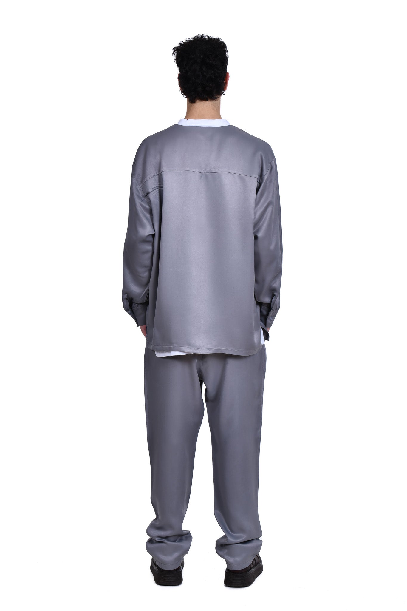 FERE STUDIOS SET IN CUPRO GRAY