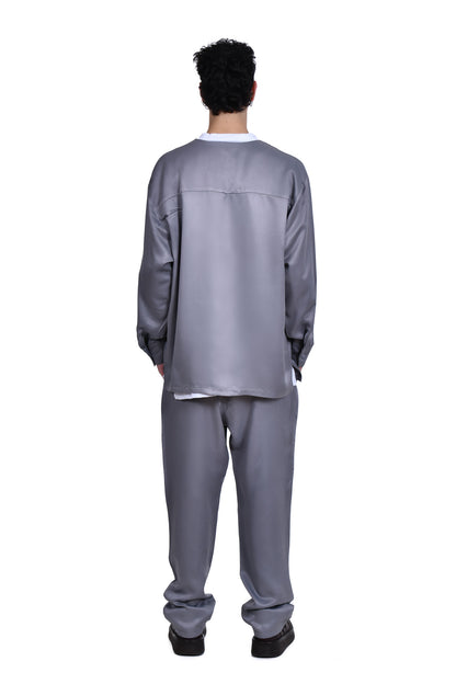 FERE STUDIOS SET IN CUPRO GRAY