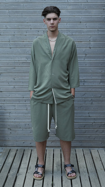 FERE STUDIOS RELAXED SET FIT IN ARMY