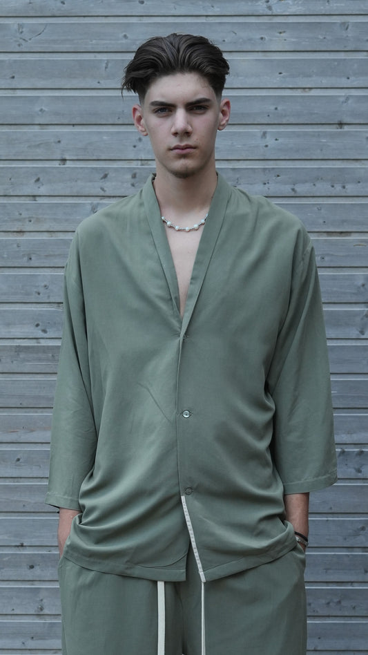 FERE STUDIOS RELAXED FIT ARMY SHIRT