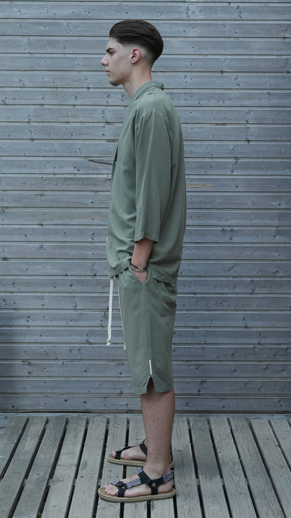FERE STUDIOS RELAXED SET FIT IN ARMY