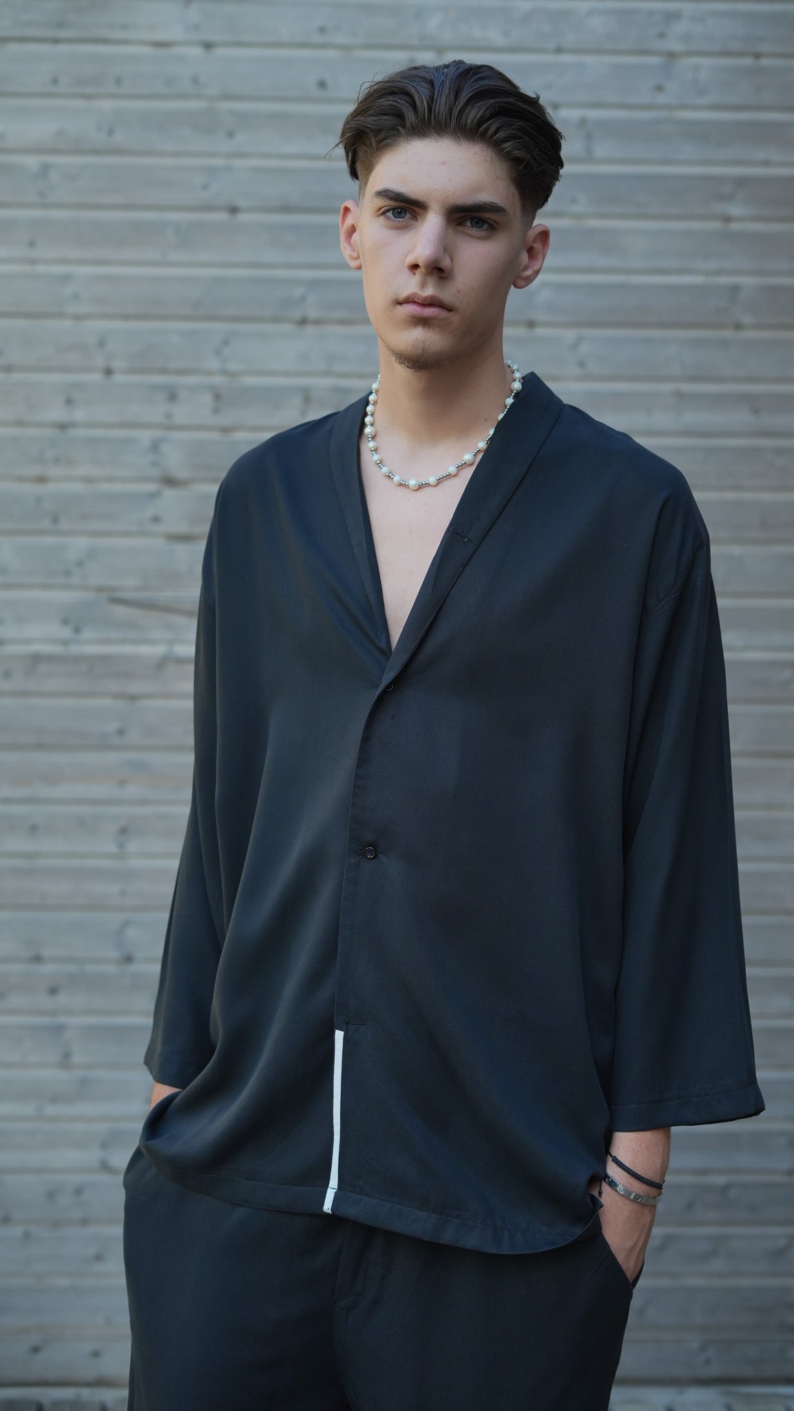 FERE STUDIOS RELAXED SET FIT IN BLACK