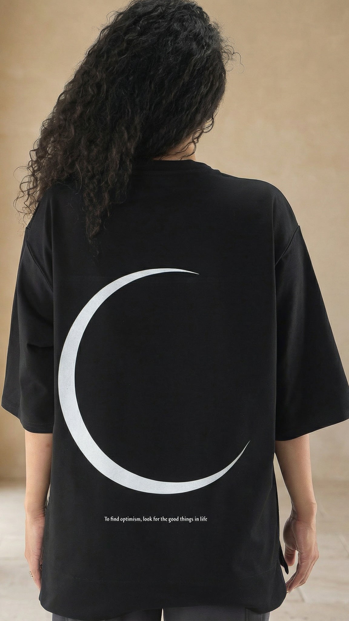 FERE STUDIOS T-SHIRT 'THE MOON"