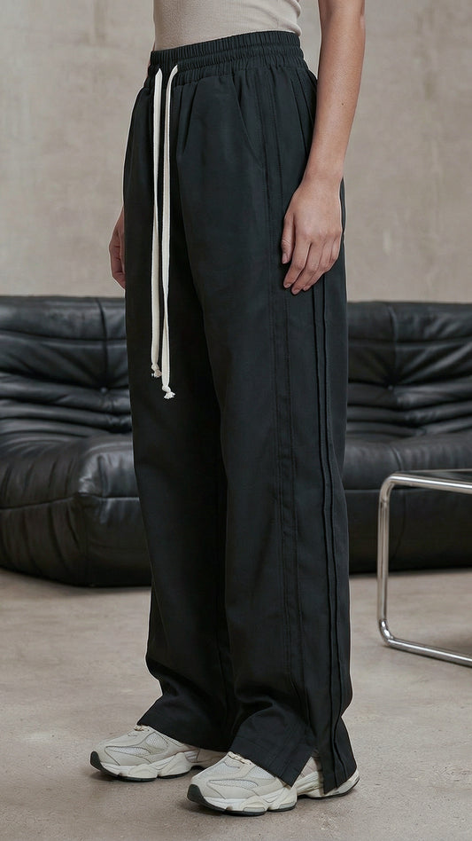 FS PANTS BAGGY DOUBLE LANE IN BLACK