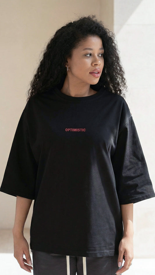 FERE STUDIOS T-SHIRT "OPTIMISTIC"