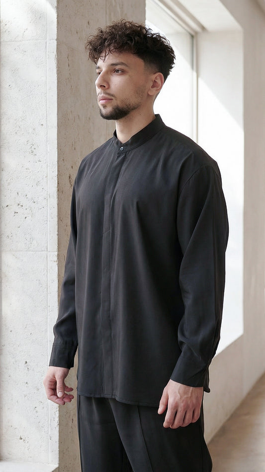 FS OVERSIZED FIT BLACK SHIRT