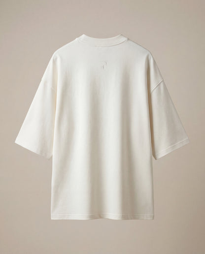 FS EMBROIDERED LOGO T-SHIRT IN OFF WHITE