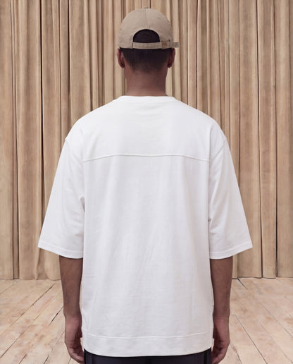 FERE STUDIOS T-SHIRT OVERSIZED IN WHITE