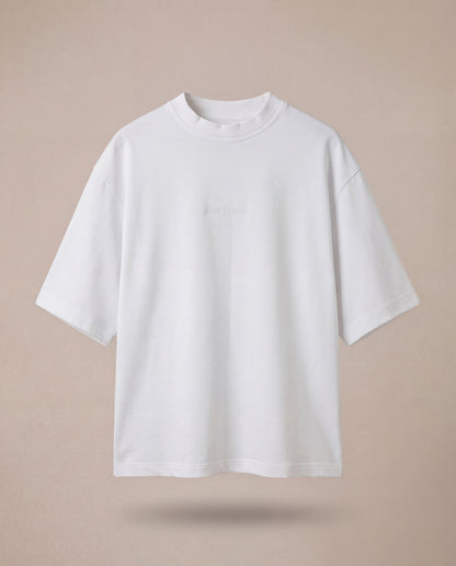 FS WHITE EMBROIDERY OVERSIZED T-SHIRT