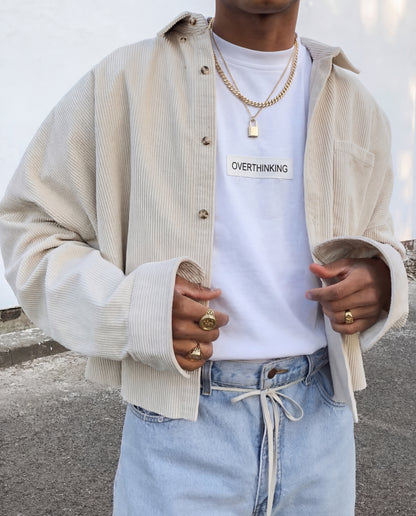OVERTHINKING CLASIC OVERSIZED T-SHIRT