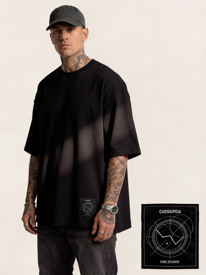 Cassiopeia Black Patch T-Shirt